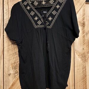 Women’s Sonoma Short Sleeve Shirt..Black..XL